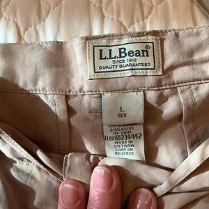 LL Bean khaki pants